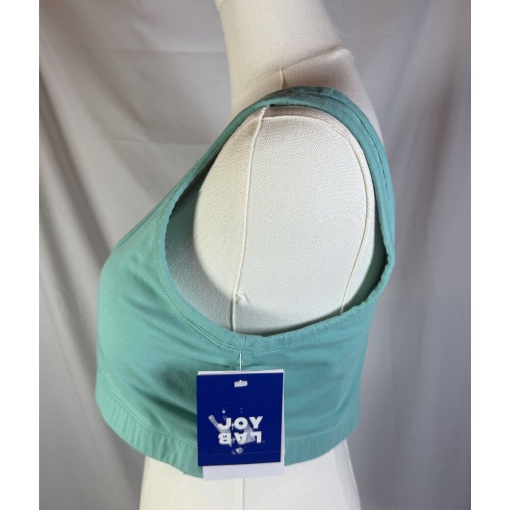 JoyLab Women's Built In Jersey Sports Bra - Color Turquoise Green Size X-Large - Picture 5 of 9